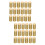 200Pcs Heat Shrink Capsules PVC Covers Assorted Colors 8