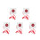 5Pcs White Emergency Call Button for Elderly Button Assist Device Home 8