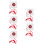 5Pcs White Emergency Call Button for Elderly Button Assist Device Home 6