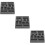 3Pcs Black Graphite Mold Set for Metal Melting and Casting Home 10