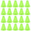80Pcs Durable Training Marker Cones for Soccer and Drills 1