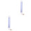2Pcs Leakproof Automatic Pet Drinking Water Kettle Blue for Birds 3