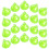 80Pcs Durable Training Marker Cones for Soccer and Drills 3