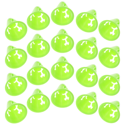 80Pcs Durable Training Marker Cones for Soccer and Drills 2