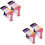 20Pcs Nail Retaining Clips Lightweight Plastic Nail Art Tool 6