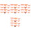 48Pcs Assorted Rubber Scary Fake Teeth Props for Halloween Party 5