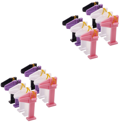 20Pcs Nail Retaining Clips Lightweight Plastic Nail Art Tool 2