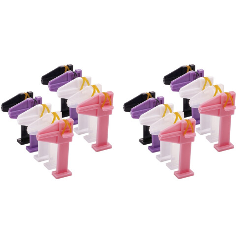 20Pcs Nail Retaining Clips Lightweight Plastic Nail Art Tool 1
