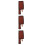 3Pcs Brown Artificial Case Protective Cutter Covers 7