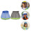 24Pcs Lightweight Reflective Neck Shield Mesh Hard Hat Sun Protection 8