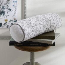 Cushion Polochon - TODAY - CHARM - Chalk Print Capucine - 45 x 15 cm