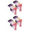 20Pcs Nail Retaining Clips Lightweight Plastic Nail Art Tool 5