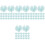 200Pcs Sky-Blue Truffle Paper Wrappers Decorative Chocolate Holders 4