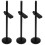 3Pcs Durable GPU Support Bracket Black Metal Vertical GPU Mount 6