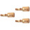 3Pcs Wood Guitar Holder Wall Mount Beige Adjustable Wall Hook Stand 8