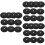 30Pcs Black Garden Barrier Non-Woven Cloth Tree Root Protection Mat 5