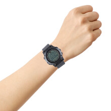 3St Zwarte Voetbal Scheidsrechters Stopwatch Sporthorloge Chronograaf