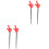 4St ABS Gekleurde Pointers Leermiddelen En Feest Attributen 5