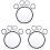 15Pcs 44Mm Watch Screen Protector with Pc Frame Tempered Glass Black 4