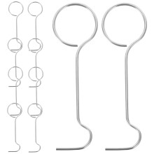 125Pcs Stainless Steel Drain Lifting Hooks for Bathroom Drains