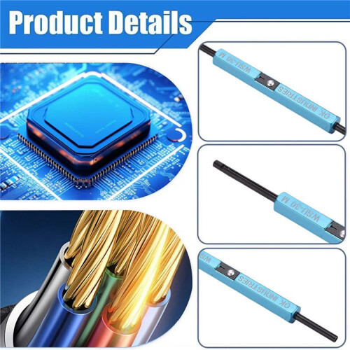New Durable Wire Wrap Hand Tools Wsu-30M Wire Wrap Strip Unwrap Tool For Awg 30 Cable Prototyping Wrapping 2