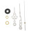 Machinery Movement Quartz Hours Seconds Countdown Black 7