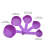 5Set(11PCS/Set) Measuring Cups and Spoons Set, Stackable Plastic Measuring Spoons Cups for Dry and Liquid Ingredient 8