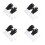 4Sets Piercing Accessoires Kit Roestvrij Staal Voor Feest 3