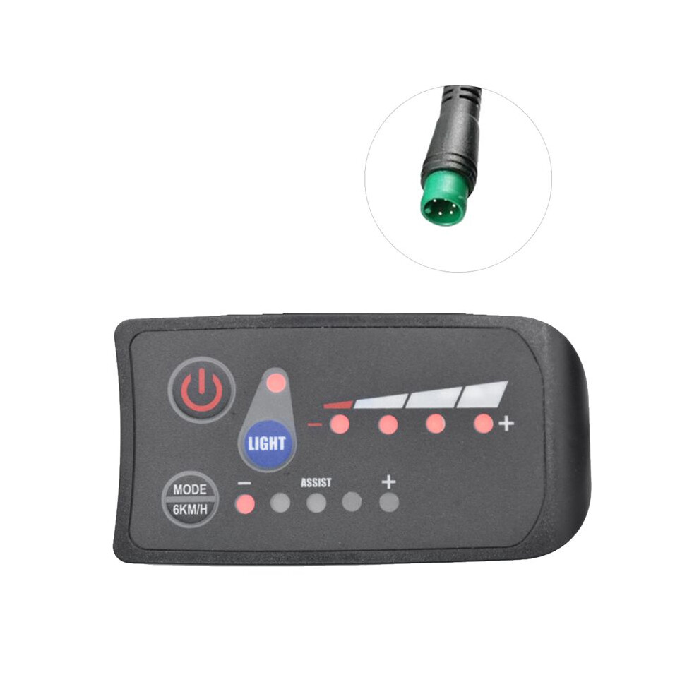 S810 E-Bike Meter Led Display 48V Ip65 Uart Protocol For Electric Bike Electric Bicycle Meter 5Pin 4714158489339