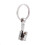 Trendy Car Engine Piston Keyring Chain Keychain Key Fob Silver 4