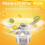 Blender Blade Replacement, 6-Blade Juicer Replacement Blade, Blender Replacement Parts for  Biolomix Blender 3