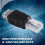 Adaptador de USB A Hembra a Conector Ethernet RJ45 Macho 3
