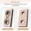 Leather Keychains Cutting Die, Leather Cutting Mold for DIY Leather Crafts Making 10