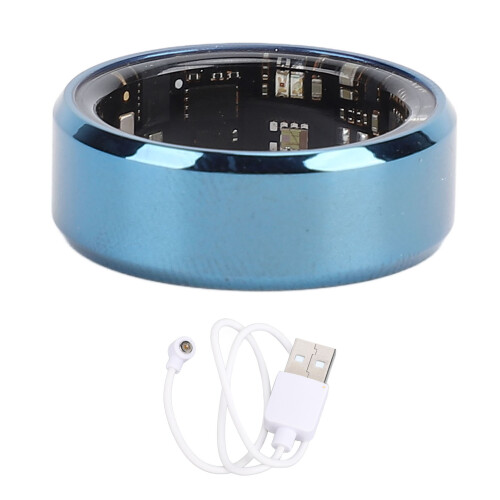 Blauer Smart-Ring 18 mAh IP68 7 Tage Standby 2