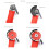 Soporte de Amoladora Angular, Soporte de Bloque Corte Amoladora Angular, Herramienta ConversióN de Amoladora Angular una Cortadora, Se Adapta una 6