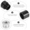 4 PeçAs Tubo de ExtensãO de Suporte de Microfone, Haste de ExtensãO de Microfone de 5/8 Polegadas FêMea a 5/8 Polegadas Masculino para Suportes de 4