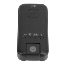 4K Thumb Action Camera with 480mAh Battery, 120min Recording, OTG Cable