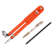 Carpenter Precision Pencil Compasses Grote Diameter Verstelbare Verdelers Markeer- en Schrijfkompas voor Houtbewerking S