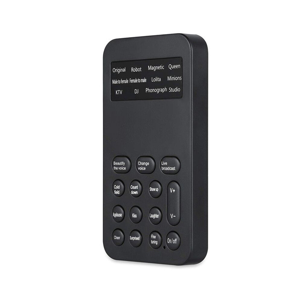 Voice Changer Handheld Microphone Voice Changer With Sound Multifunctional Effects Machine For Phone/Ps4 (S9) 6031549581860