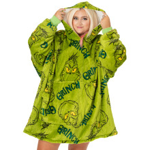 The Grinch Blanket Hoodie (Unisex Green)