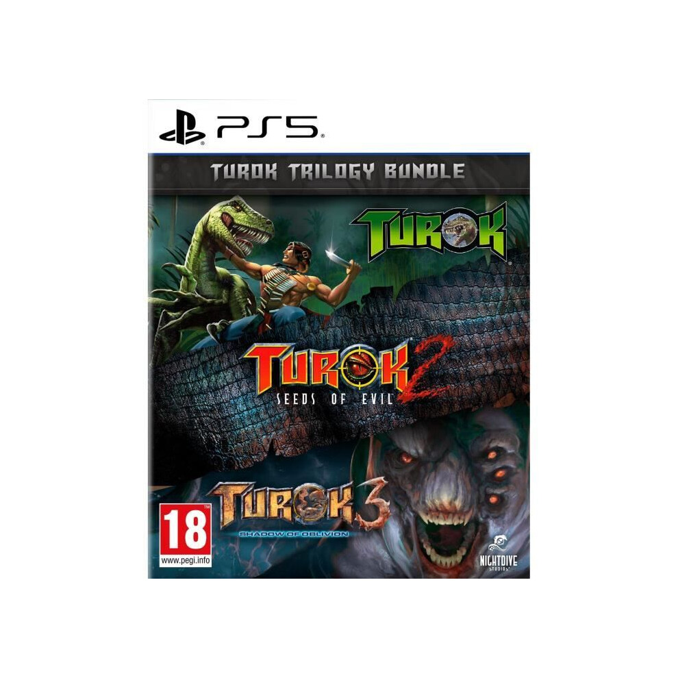Turok Trilogy Bundle - Ps5 Game 5056635615077