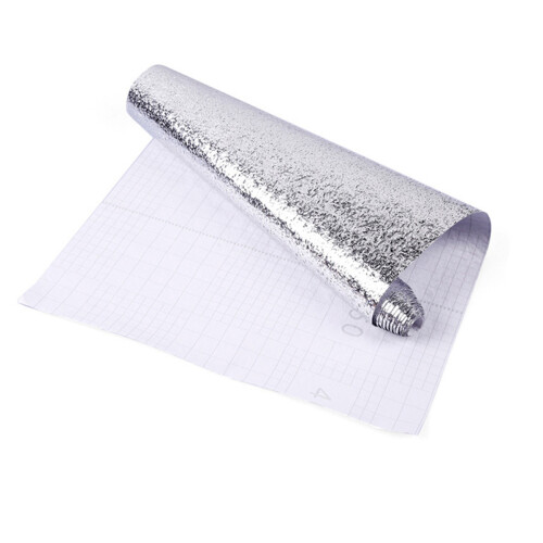 2Stk Silbernes Alufolie Papier - Und Für