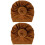 2Stk Baby Beanie, , Chocolate, Elastisch, Doughnut 5