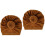 2Stk Baby Beanie, , Chocolate, Elastisch, Doughnut 4