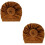 2Stk Baby Beanie, , Chocolate, Elastisch, Doughnut 6