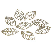 200Stk Goldene DIY Haarschmuck Eisenscheiben Für Kreative Haarspangen