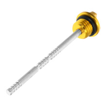 Precision Motorcycle Oil Dipstick Gauge for Harley Davidson, Universal Fit Aluminium