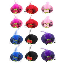 36Pièces Clips Party Chapeaux Multicolores Pour Filles Mode
