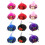 36Pièces Clips Party Chapeaux Multicolores Pour Filles Mode 1