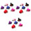 36Pièces Clips Party Chapeaux Multicolores Pour Filles Mode 4